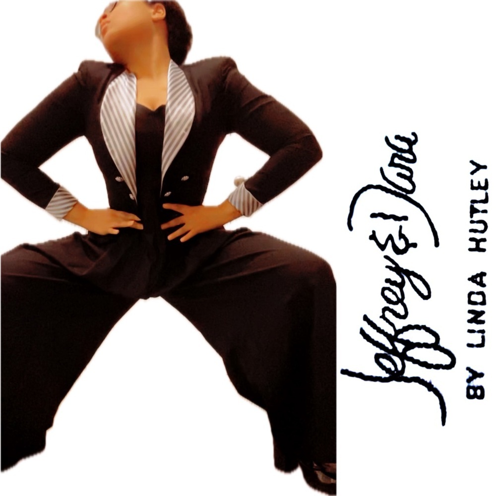 Jeffrey & Dara Vintage 80’s Tuxedo Jumpsuit